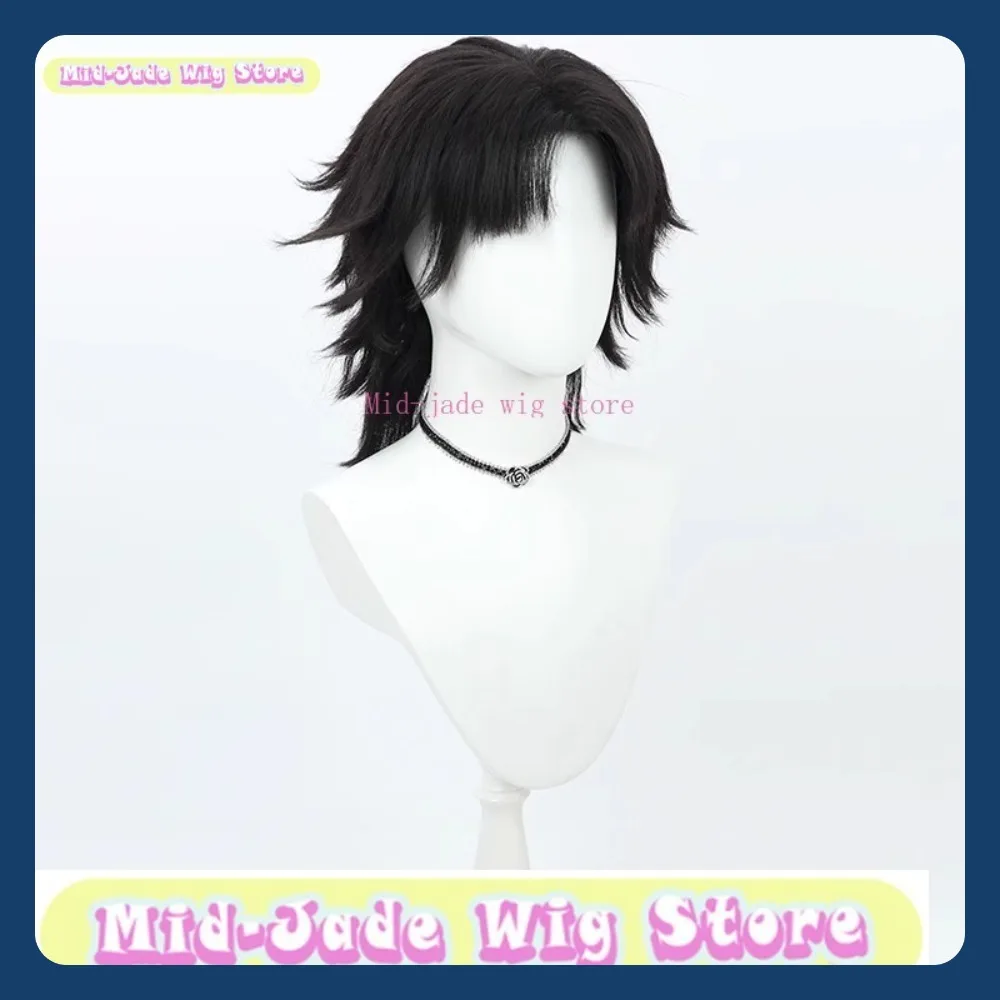 ミッドジェイドウィッグストア FGO グリゴリ・ラスプーチンコスプレウィッグアニメゲームロールプレイングハロウィンコスチューム小道具人工毛