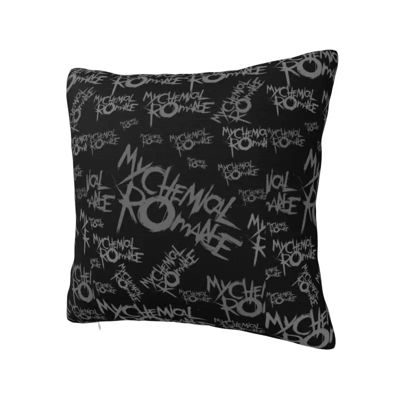 Custom Band My C-Chemical Romances Square Pillow Cover Home Decorative 3D Double-sided Printing Cushion Cover for Car