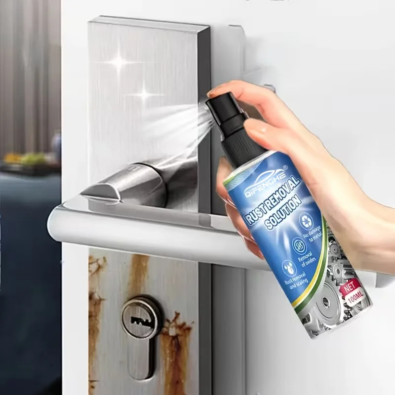 100ml Metal Rust Remover Solution - Non-Damaging to Metal Surfaces