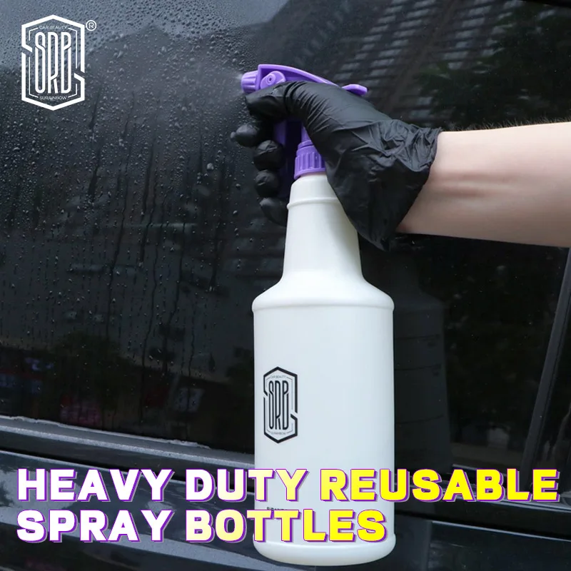 Plastic Empty Spray Bottles,Refillable Empty Spray Bottles for Cleaning Solutions,Hairspray,Watering Plants,Premium Flex Nozzle