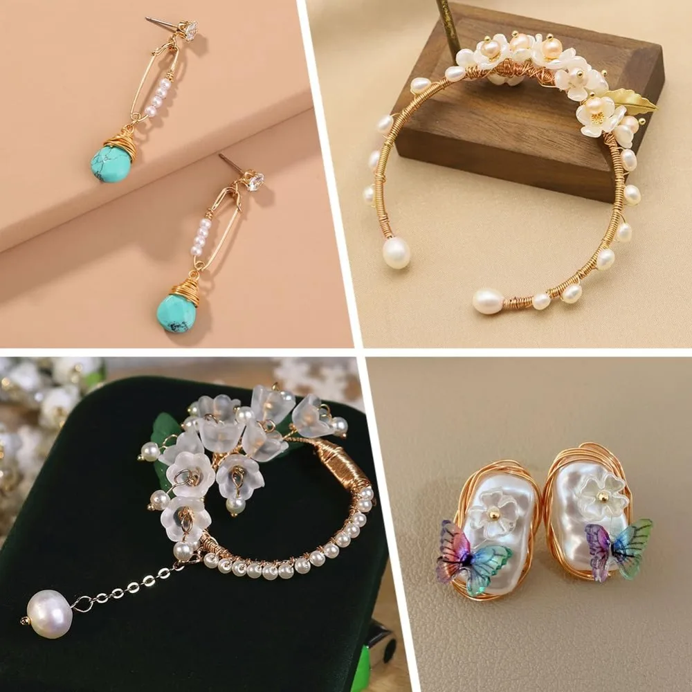 28 مقياس 0.3 مللي متر مجوهرات الديكور سلك 54.6 ياردة/50 متر 18 كيلو مطلي جولة مصقول تشويه مقاومة النحاس الديكور سلك #4