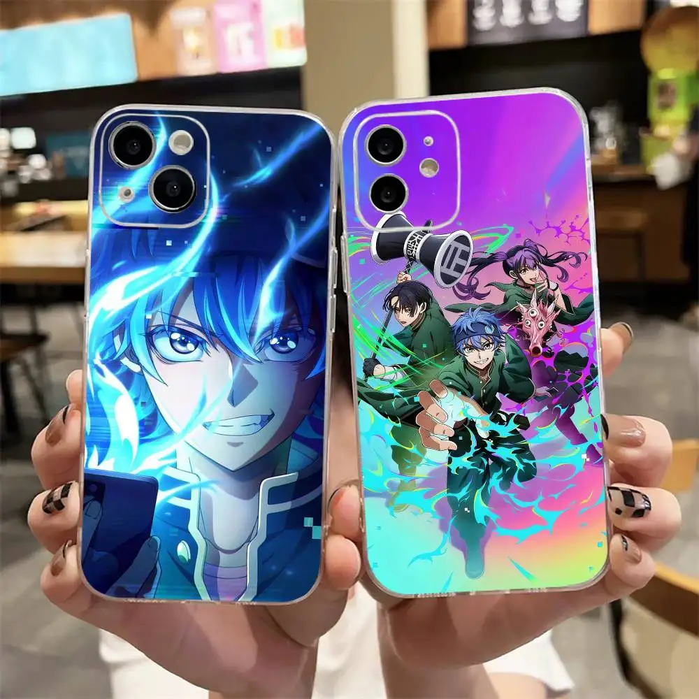 

Anime Dead Account Phone Case For iPhone17,16,15,14,13,12,11 Plus,Pro Max Soft Transparent Cover