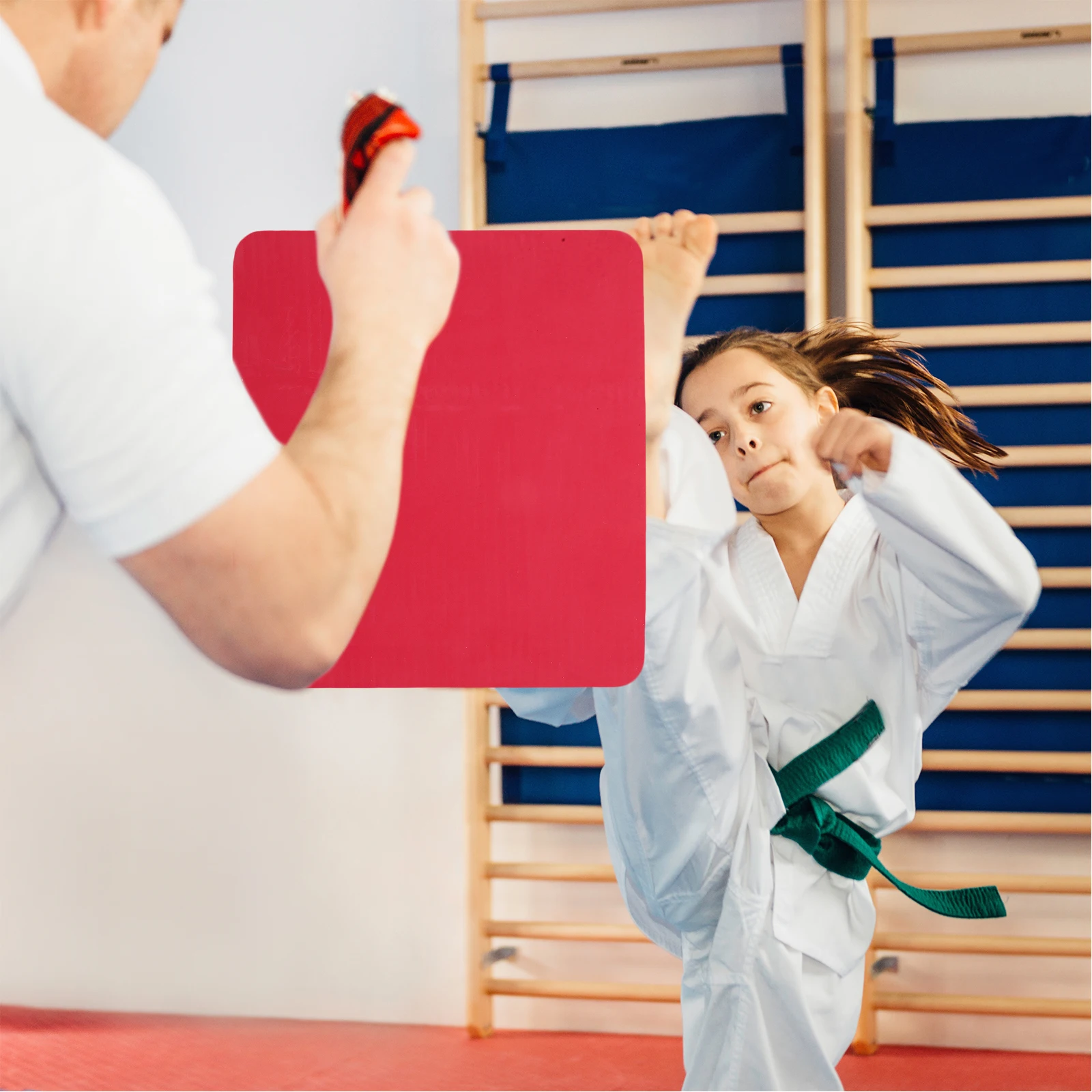 

Red Taekwondo Breaking Board EVA Foam Training Equipment Martial Arts Pads Portable Kicking Practice Supplies Karate Boards