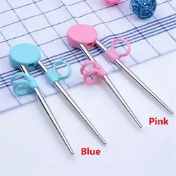 Children Kids Portable Cartoon Practice Chopsticks Training Chopsticks Eating Training Learning Helper Tableware