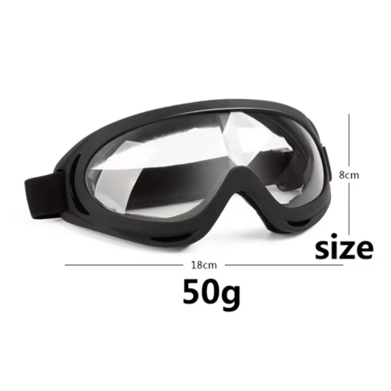 Tactical Goggles Skydiving Skateboarding Skiing Dirt Bike Goggles Windproof Dust-proof Anti-Fog UV Protection Eye Goggle image 3