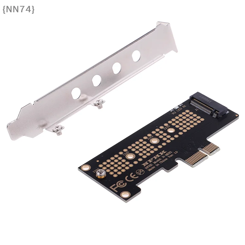

PCIe x1 to M.2 (B+M Key) Adapter - Support SATA & NVMe PCIe x2/x4 SSDs, Converter Card for Desktop Expansion