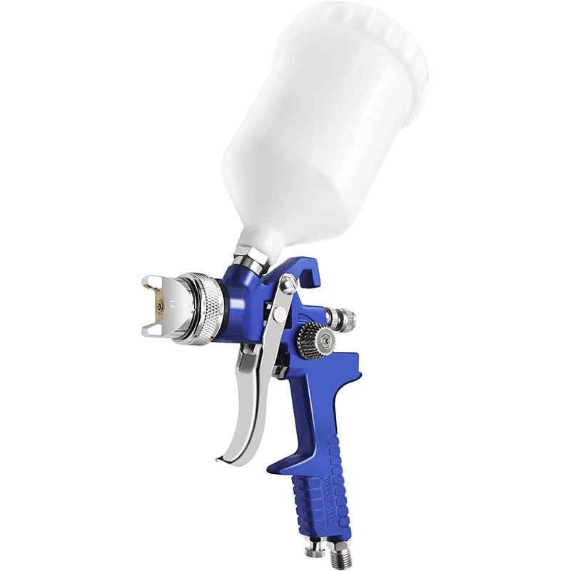 Spray Gun HVLP Pro Painting Gun H827 1.7mm Nozzle Paint Spray Gun High Quality Pneumatic Airbrush For Cars Wooden DIY