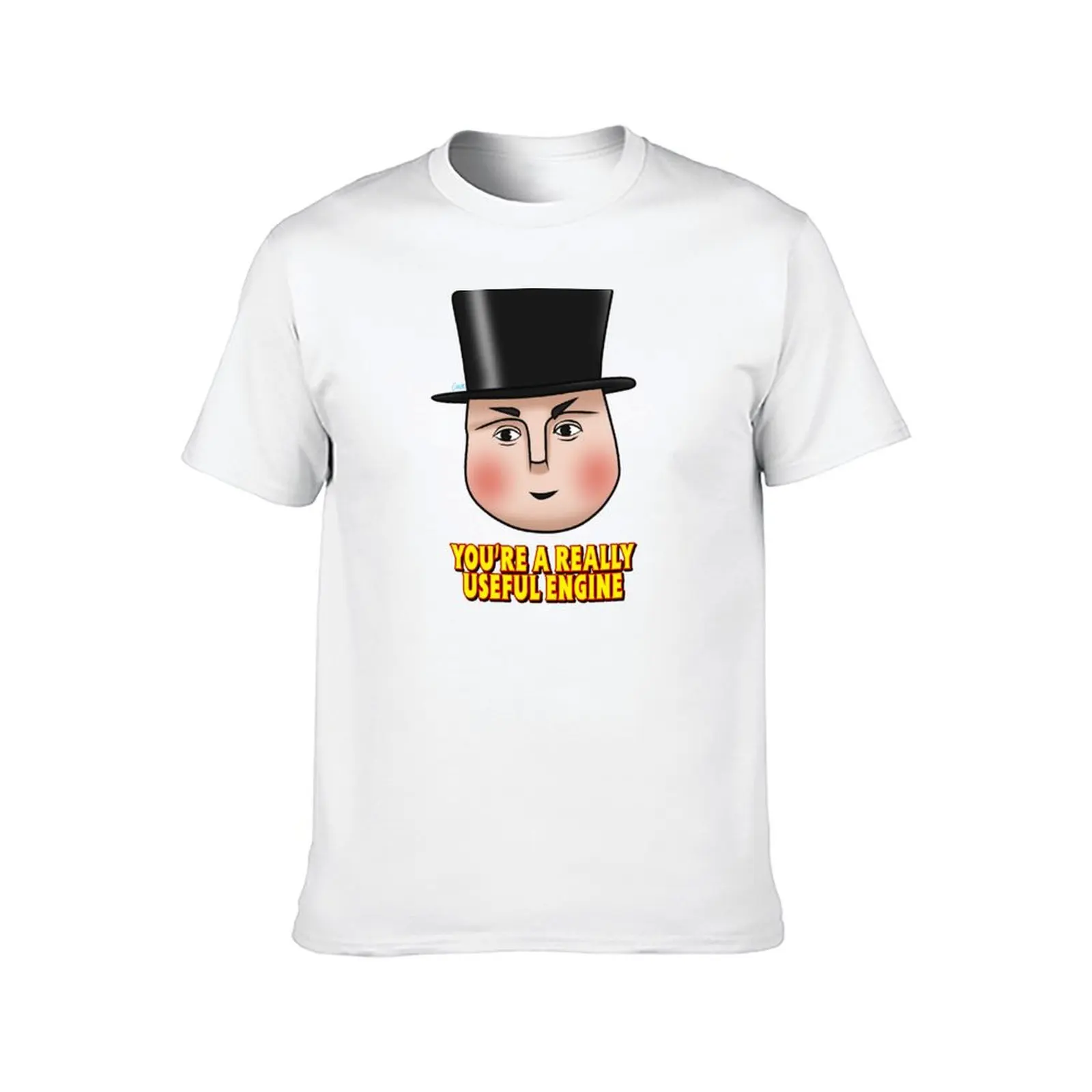 Fat Controller You're a REALLY useful engine T-Shirt anime figures graphic tee shirt plain white t shirts men