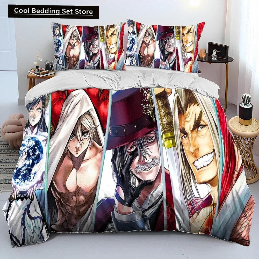 

3D Print Anime Record of Ragnarok Comforter Bedding Set Duvet Cover Bed Set Quilt Cover Pillowcase king Queen Size Bedding Set