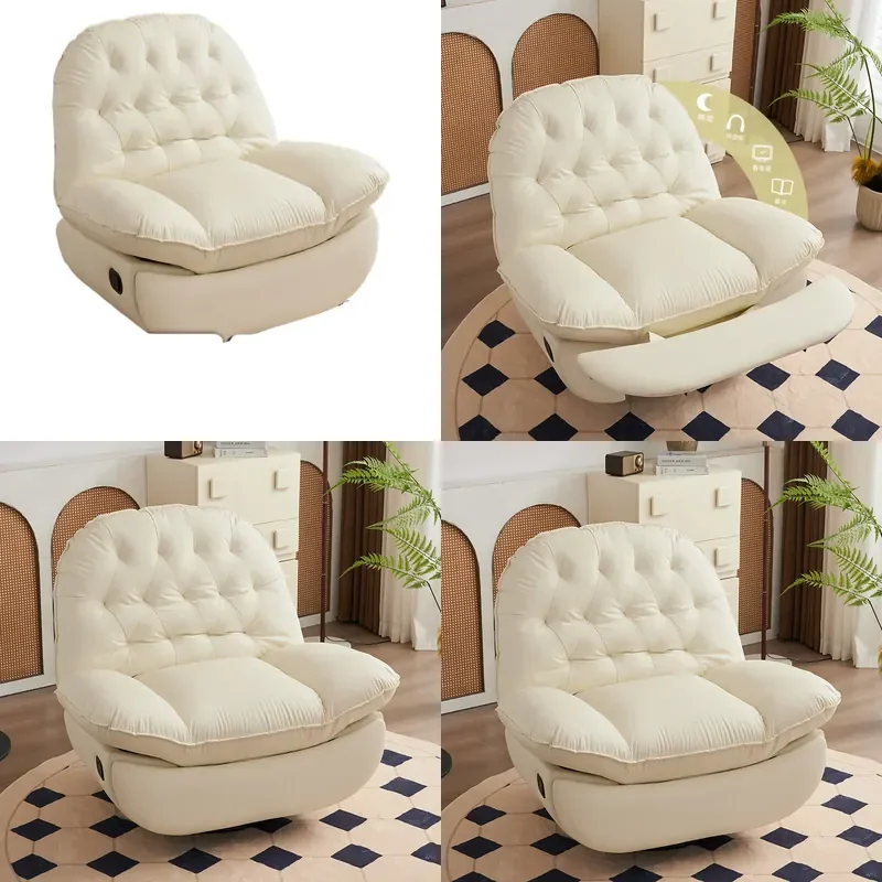 for Electric Single Sofa Sleepable Reclining Rocking Chair Multifunctional Small Apartment Home Leisure Living Room Lazy