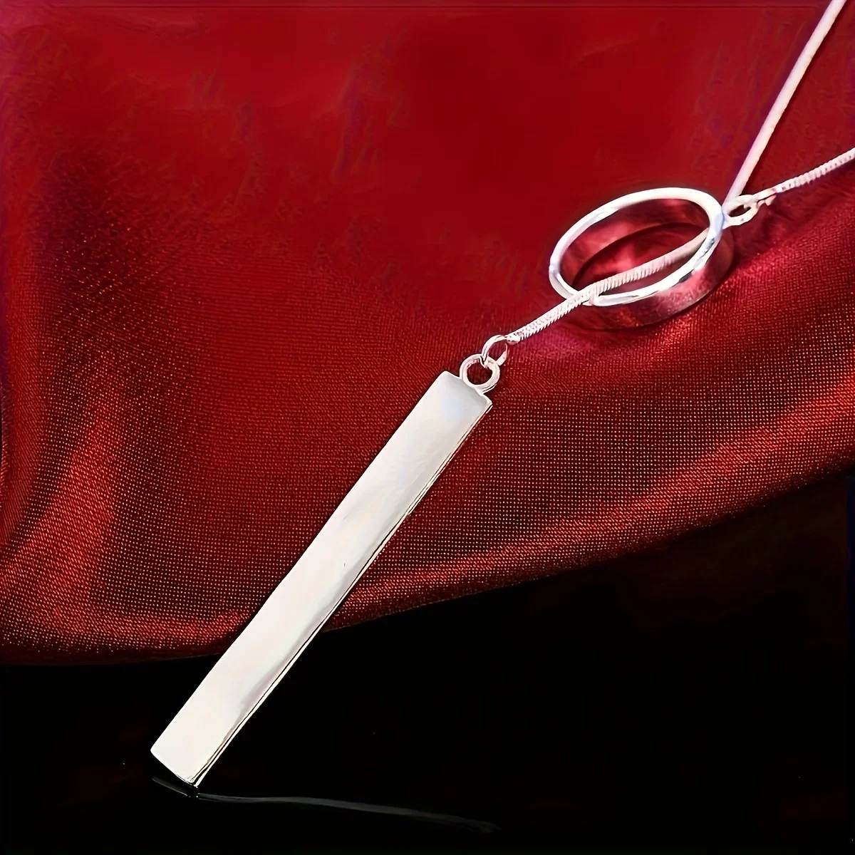 Elegant Vintage Round Pendant Long Necklace, Y2K Trendy Jewelry for Party & Casual Outfit Matching