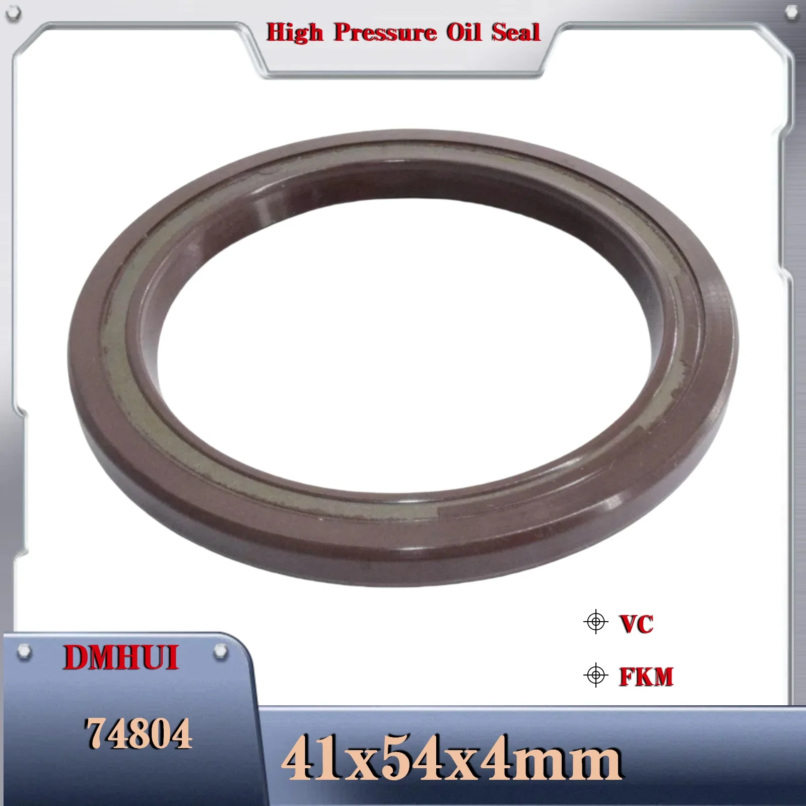 

41x54x4mm/VC/FKM For Eaton Hydraulic motor 74804 Hydraulic pump oil seal,Used in Hydraulic Pump/Motor Rotary Shaft Seal
