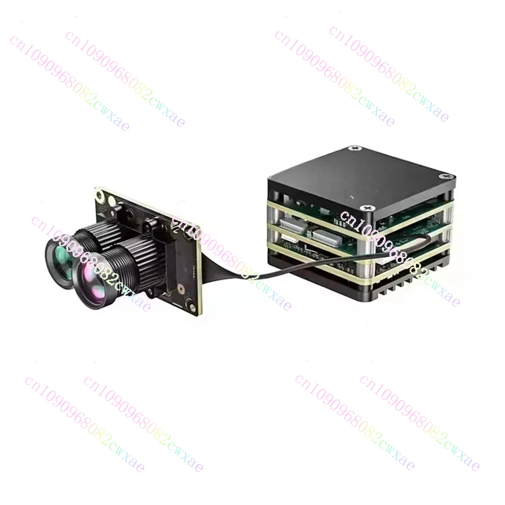 FPV AI Camera 1.2KM Ultra-Range 3.9mm 12mm Dual Cameras Multi-target locking Integrated Auto tracking& detection Locked Module