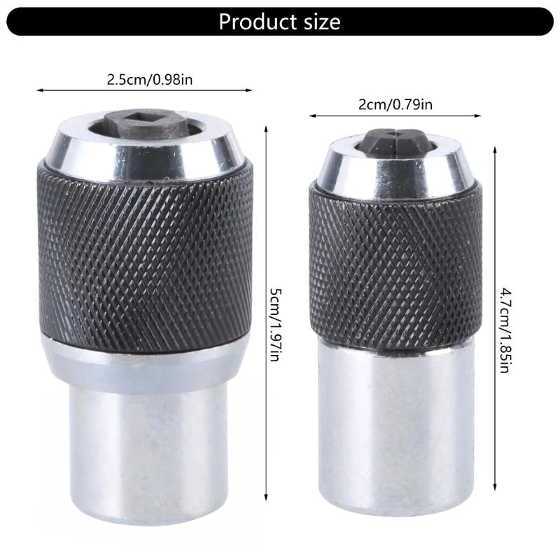 

652F Tap Socket Tap Extractors Tool with Adjustable Tap Socket 3/8" Socket Adapter for Taps Reamers Screw Extractors