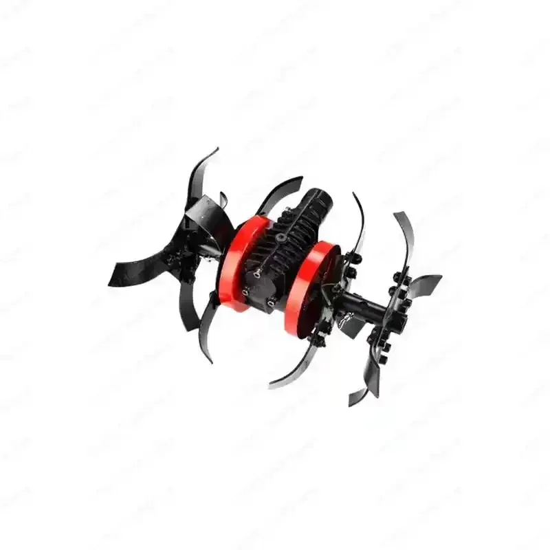 Garden Tool Brush Cutter Grass Wheel Head, Soil Loosen Head ,Weeder Head ,Mini Tiller Parts Garden Tiller Head, Cultivator