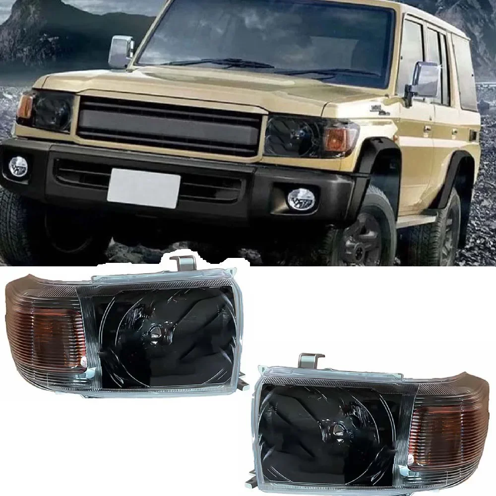 

Front Headlight Head Light for Toyota Land Cruiser FJ79 2007 2008 2009 2010 2011 2012-2023