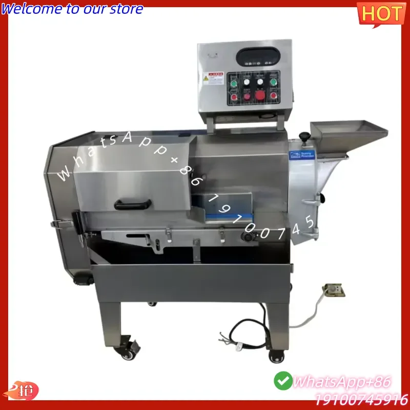 CE Certificate For Slicing Shredding and Cutting Leafy Vegetables Commercial Stainless Steel Electric Multi-Function Food