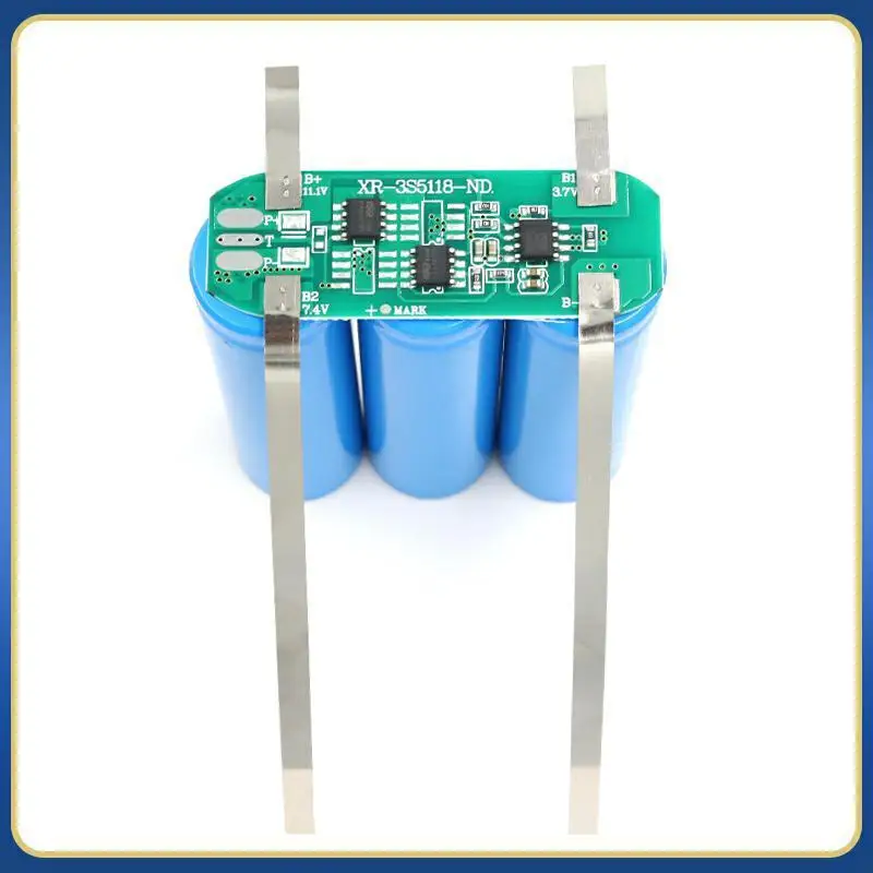 1Pc 18650 Lithium Battery BMS 3S 12.6V 5A 10A – Welding Nickel for DIY 8.4V 12V Li-ion Battery Pack, Protection Board view 5
