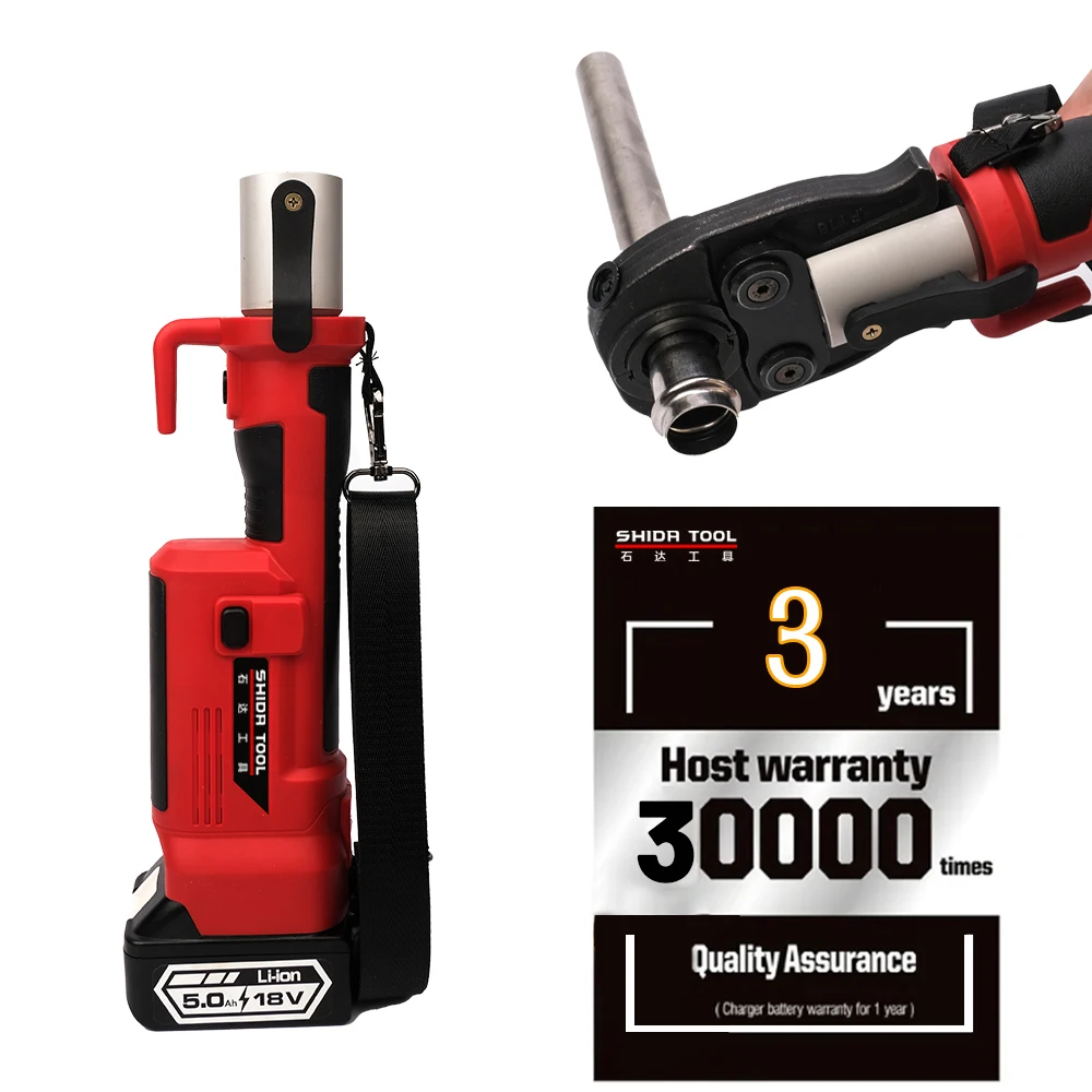 

1930 Battery-Powered Hydraulic Cable Stainless Steel Power Pipe Pressing Plumbing Tool