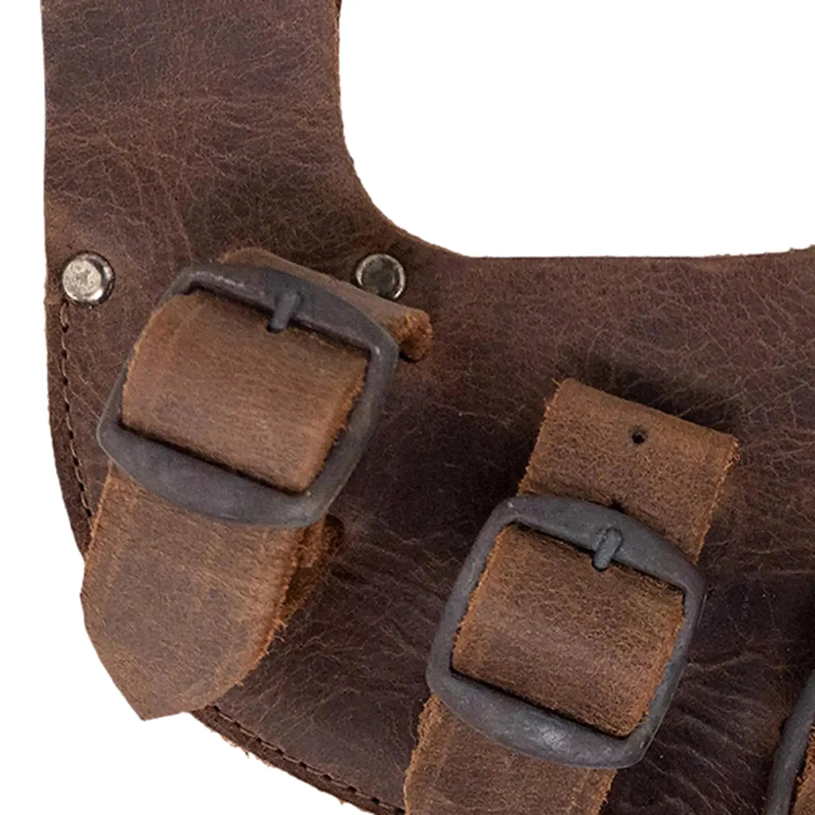 Medieval Sheath Sheath Frog PU Leather Outfit Scabbard Holder for Men Larp Prop