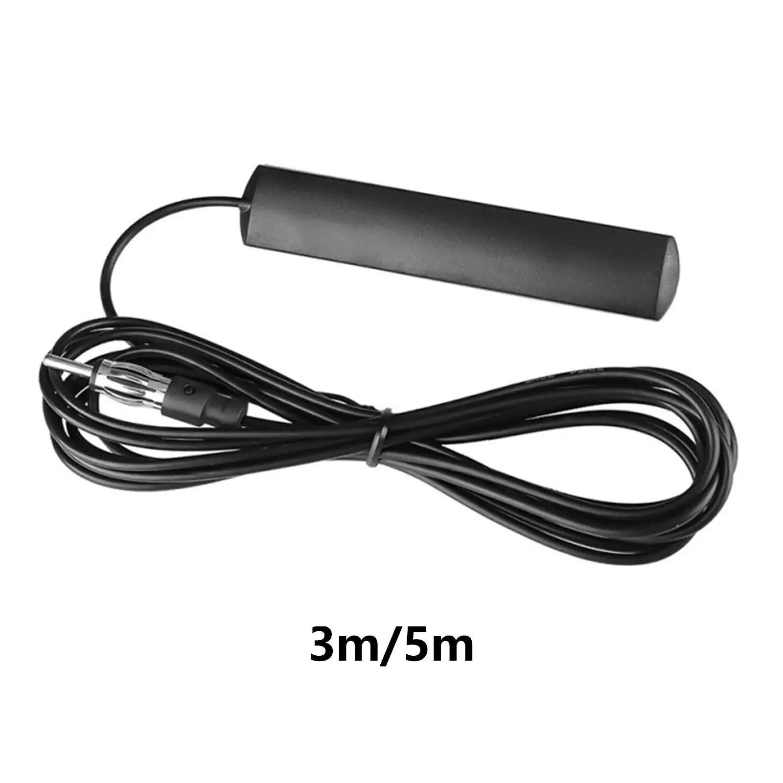 Universal Car Antenna, AM FM Radio Antenna, Adhesive Mount Amp Amplifier,