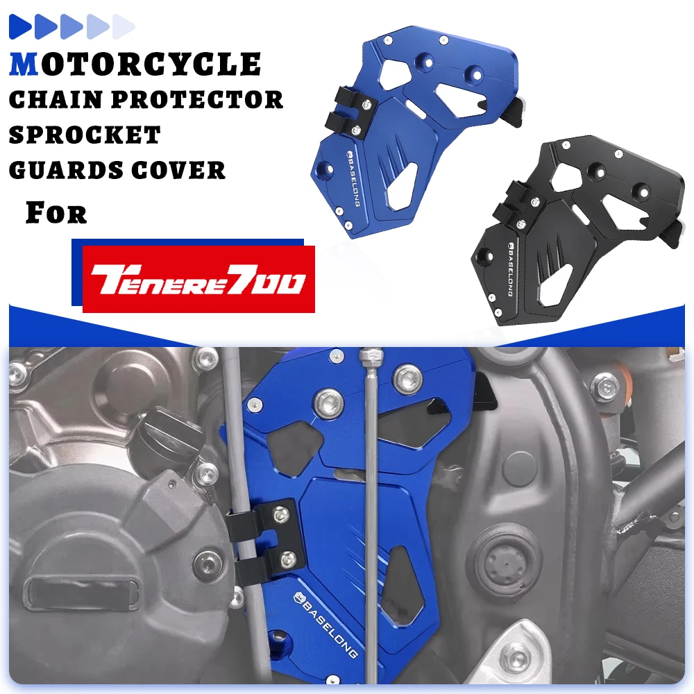 

For Yamaha Tenere 700 /XTZ700 Tenere 700 Rally Edition/ World Raid 2019-2024 Chain Protector Sprocket Guards Cover Accessories