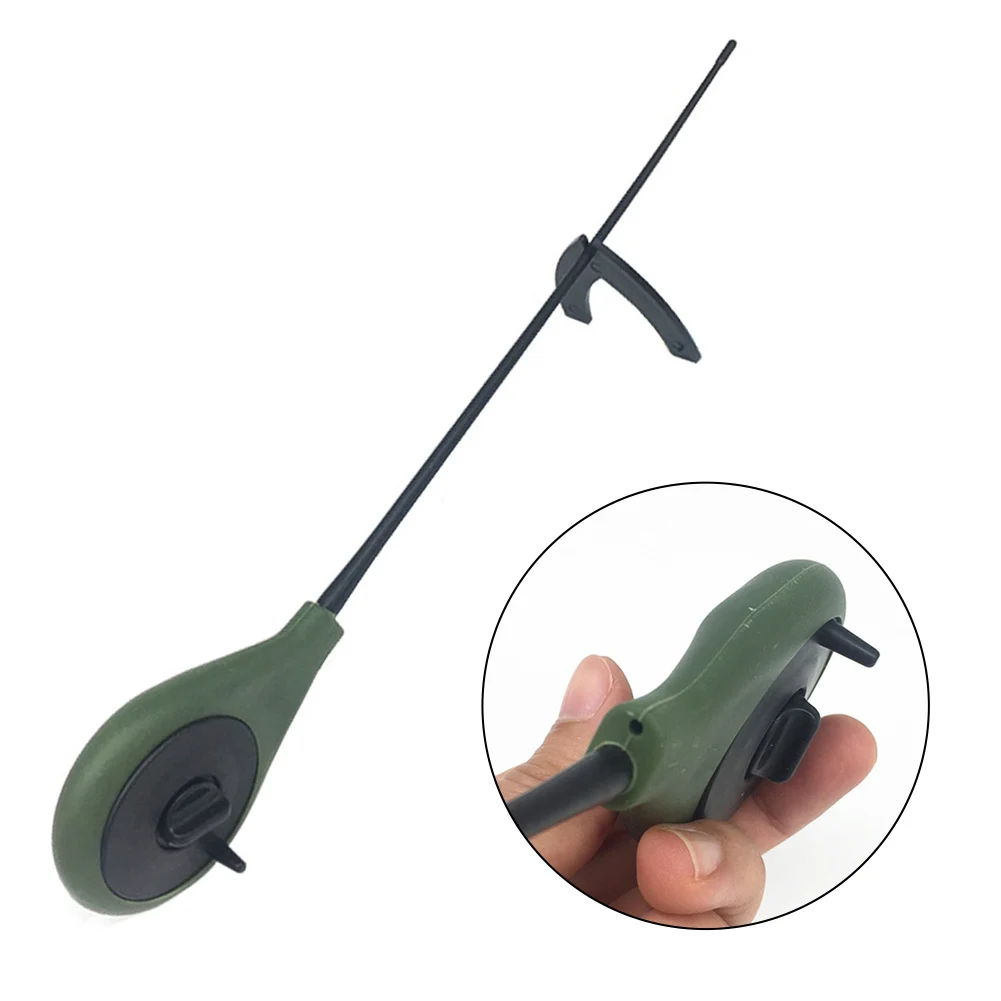 يمكن ثني صنارة الصيد المحمولة صلابة قوية البلاستيك مرونة جيدة قبضة جيدة الجليد الصيد رود ضوء مقبض غير قابل للانزلاق