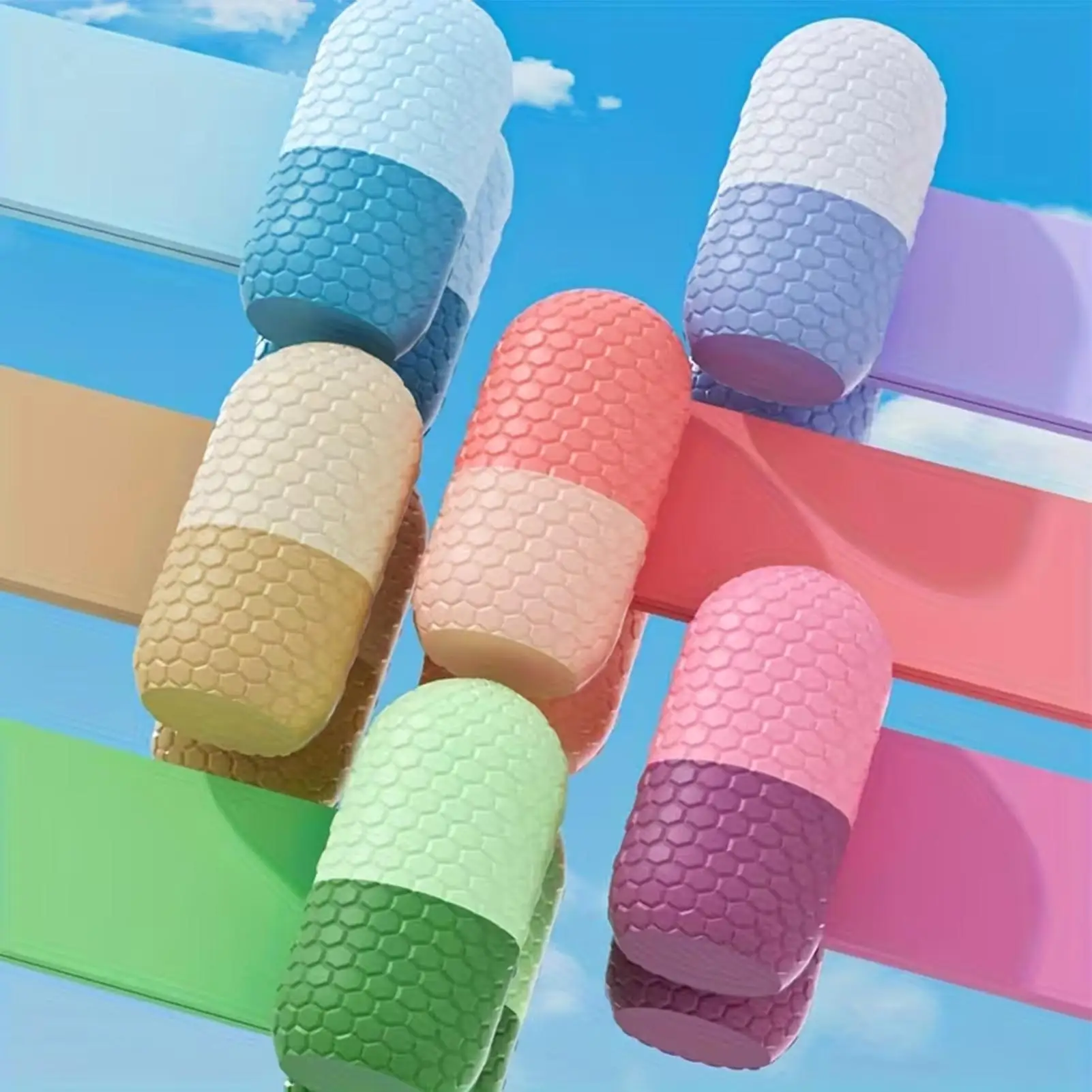 Silicone Ice Facial Molds Reusable Ice Tray Facial Skin Care Cold Compress Massage Beauty Tool Holiday Christmas Gift for Women