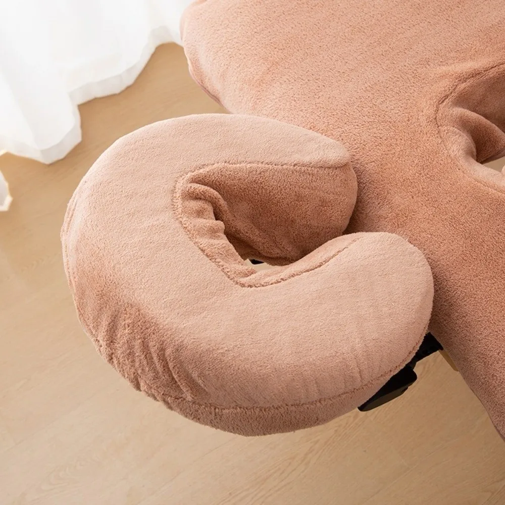 High Quality Reusable U-shape Pillow Covers Dustproof Beauty Tools Pillowcase Massage Face Rest Cradle Covers for Spa Salon