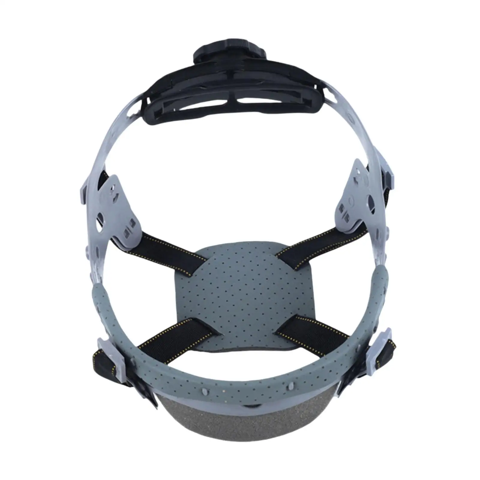 Hard Hat Suspension Replacement System Polyethylene Plastic Helmet Cap Insert for Industrial Work Safety with Chin Strap