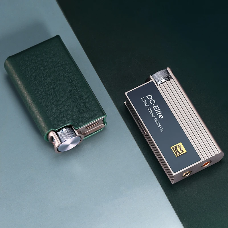 Skórzane etui IBasso do dekodera wzmacniacza IBasso DC-Elite Dongle Cap Flagship Portable DAC USB AMP Decoder — zdjęcie produktu 3