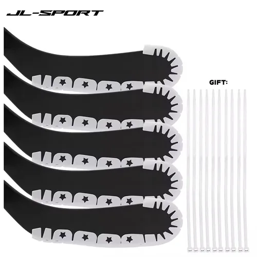 5 uds palos de Hockey Protector de hoja cinta de palo de Hockey sobre hielo para herramienta de entrenamiento Material PP accesorios de palo de Hockey