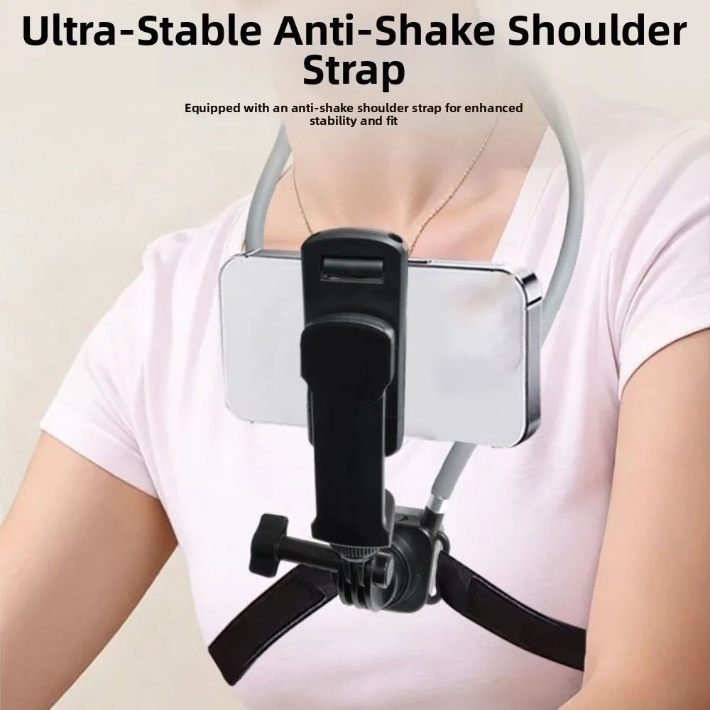 

First View Neck Cell Phone Holder Hand Free Quick Release Lanyard Strap Neck Holder Mount Lanyard Strap Selfie Phone Neck Holder