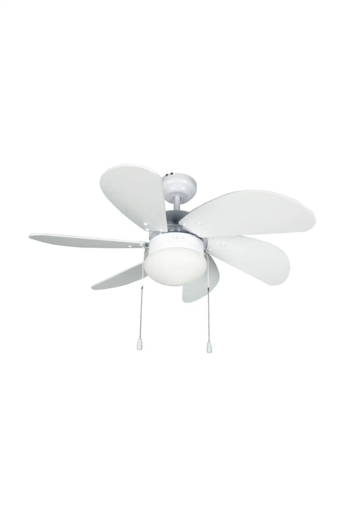 L36009 White Backlight Ceiling Fans