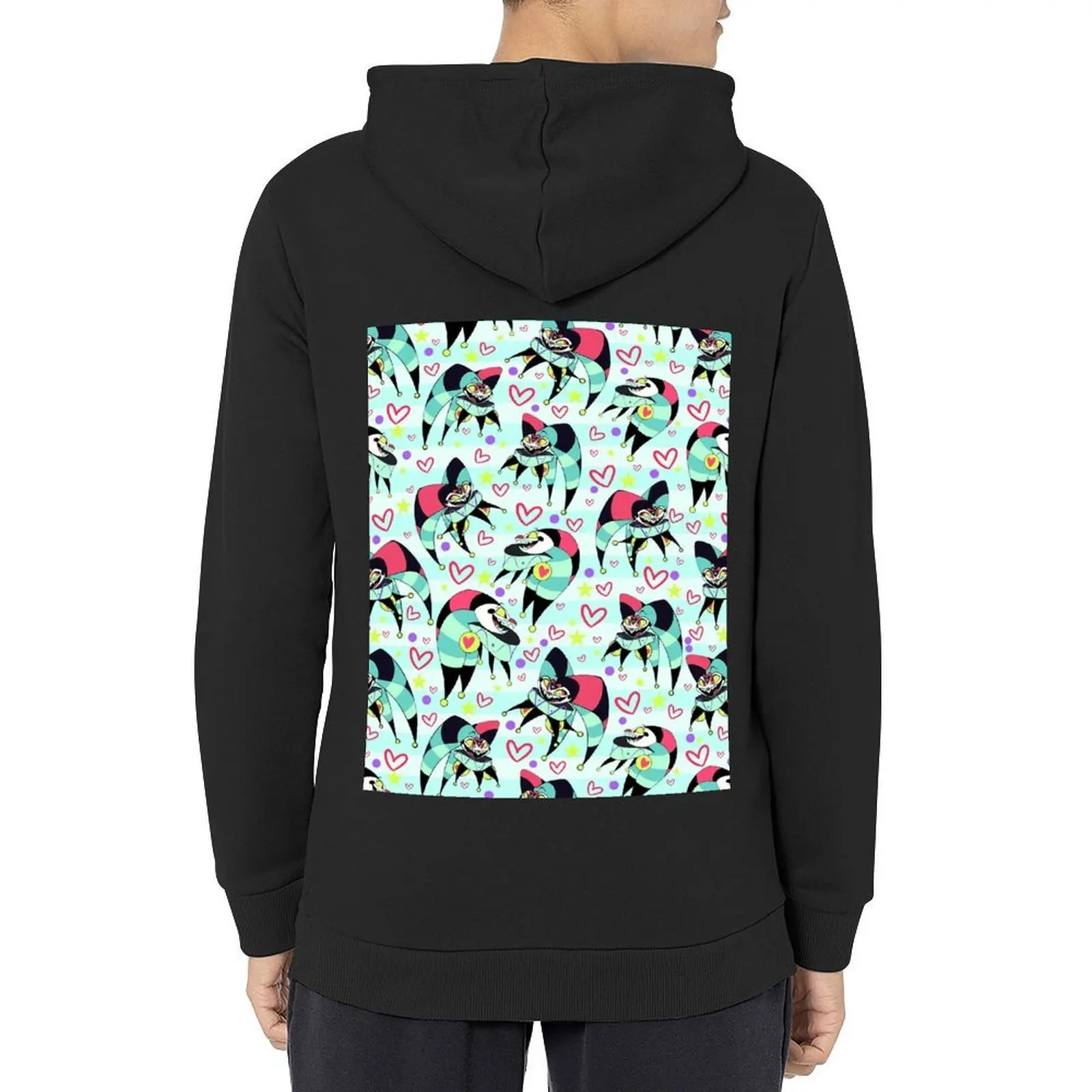 

Fizzarolli Seamless Pattern Helluvaboss Fizz Hoodie men's coat anime clothing mens clothing designer hoodies