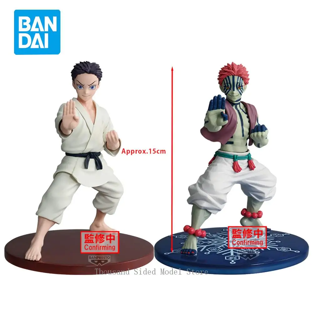 

Оригинальная фигурка Banpresto VIBRATION STARS Demon Slayer: Kimetsu no Yaiba Akaza Hakuji, коллекционная модель из ПВХ, 15 см
