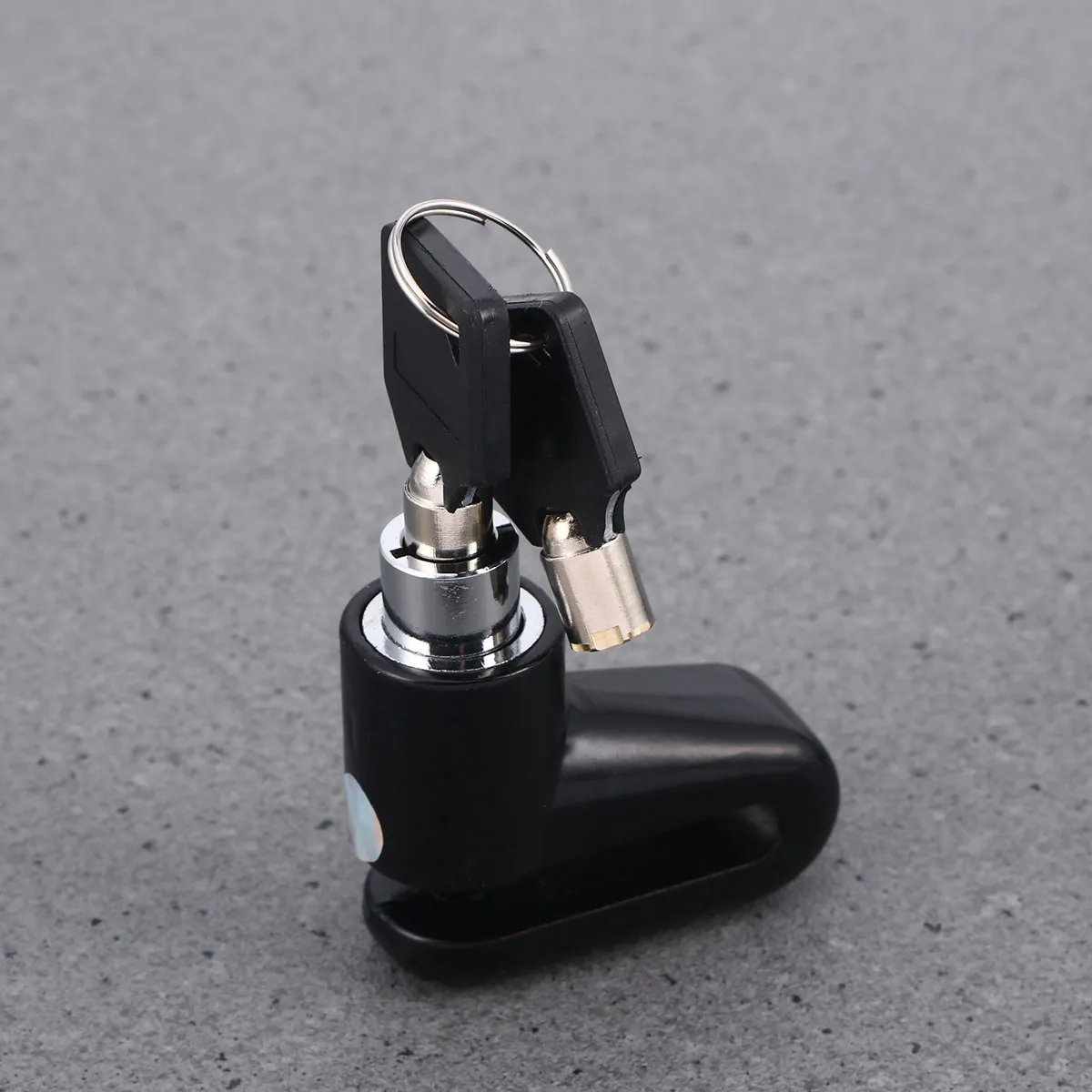 Motorcycle Scooter Disc Brake Lock Anti Theft Security Device High Strength Metal Lock Simple Black