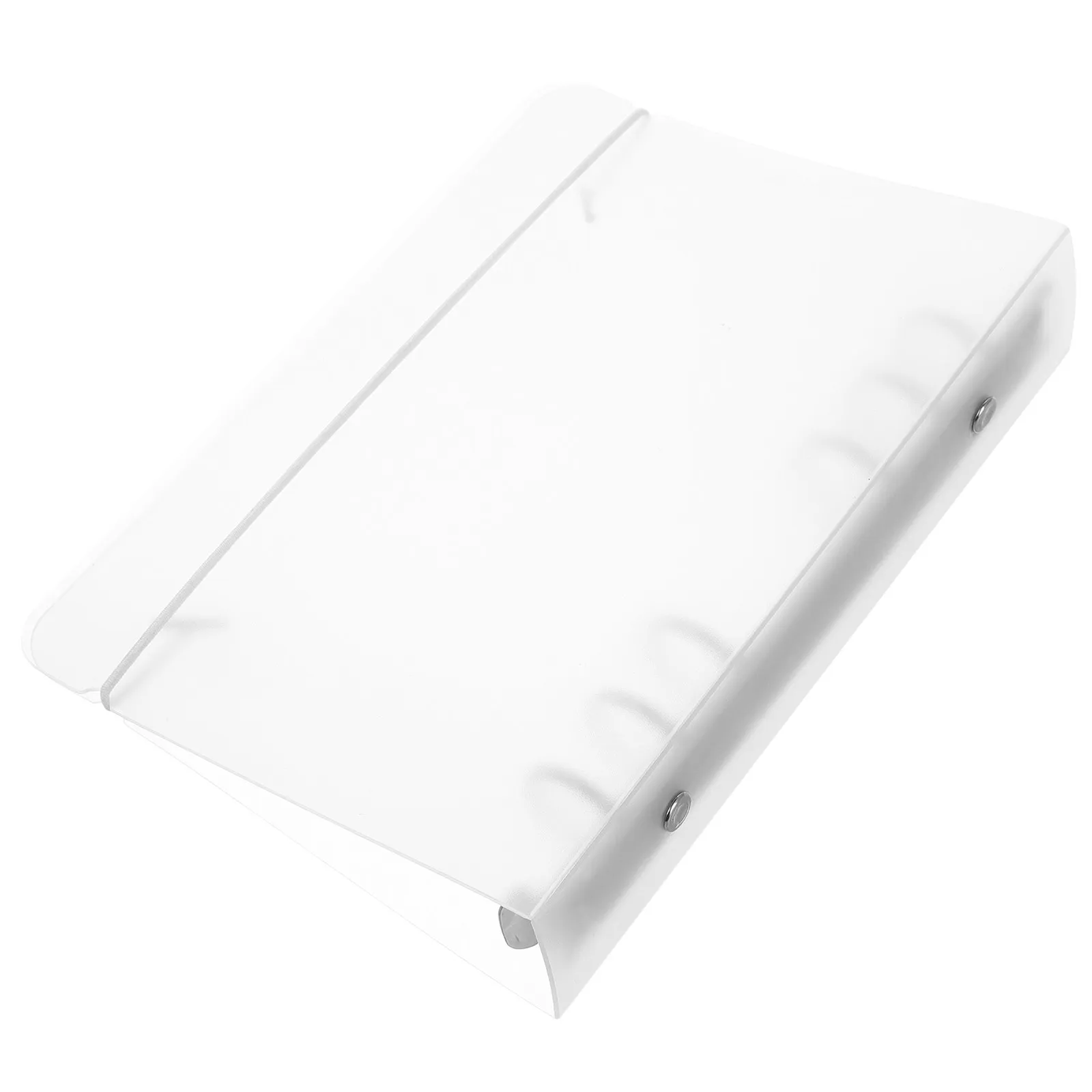 

Пластиковая папка-скоросшиватель формата А6 с круглыми кольцами для листов без переплета, идеальный органайзер для документов, аксессуары для офиса и школы