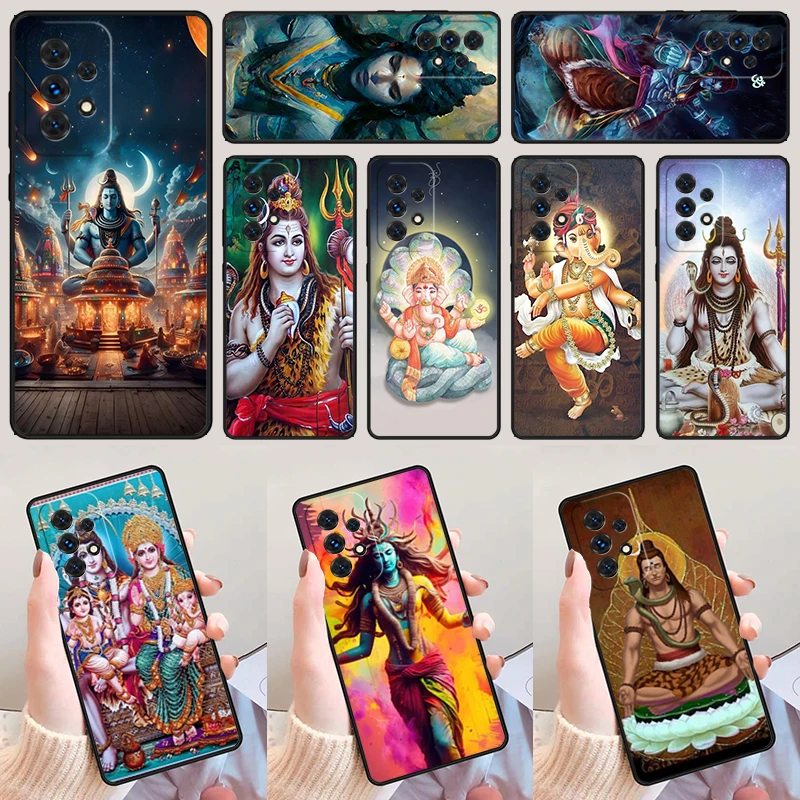 God Diety Hindu Ganesha Shiva For Samsung A52 A72 A73 A20e A21S A50 A70 A11 A12 A42 A31 A40 A51 A71 A32 A80 A91 Phone Case