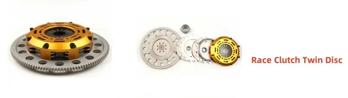 

ADLERSPEED 8.5" 215mm / 7.25" 185mm RACE CLUTCH TWIN DISC FOR SUBARU WRX STI /Legacy GT Spec B 2.5L EJ257 6-SPEED 2004-2018