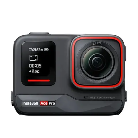 【브랜드+】인스타360 에이스 프로 8K/4K 라이카 액션 카메라, 플래그십 1/1.3인치 센서, 초저조도 성능, 방수
