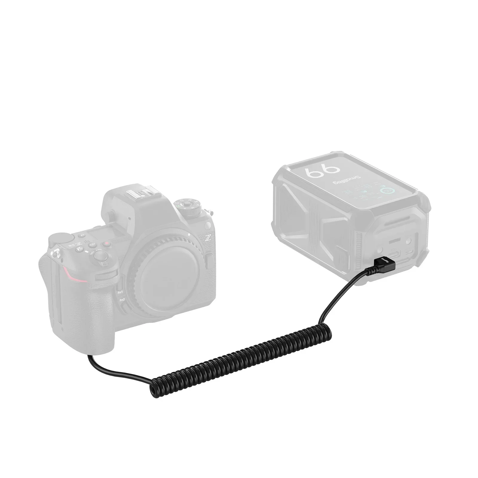 SmallRig 6541 USB-C PD Dummy Battery Cable for Nikon EN-EL15c - Z8/Zf/Z6III/Z7II/Z5/D850
