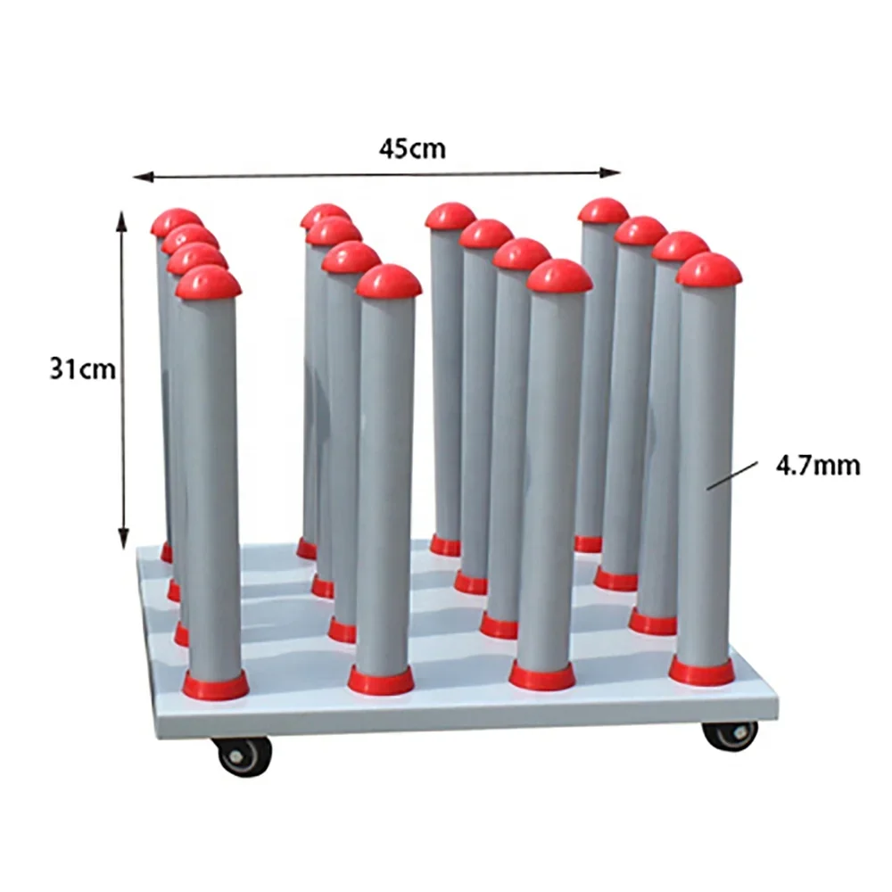 

wholesale metal vinyl roll floor storage rack