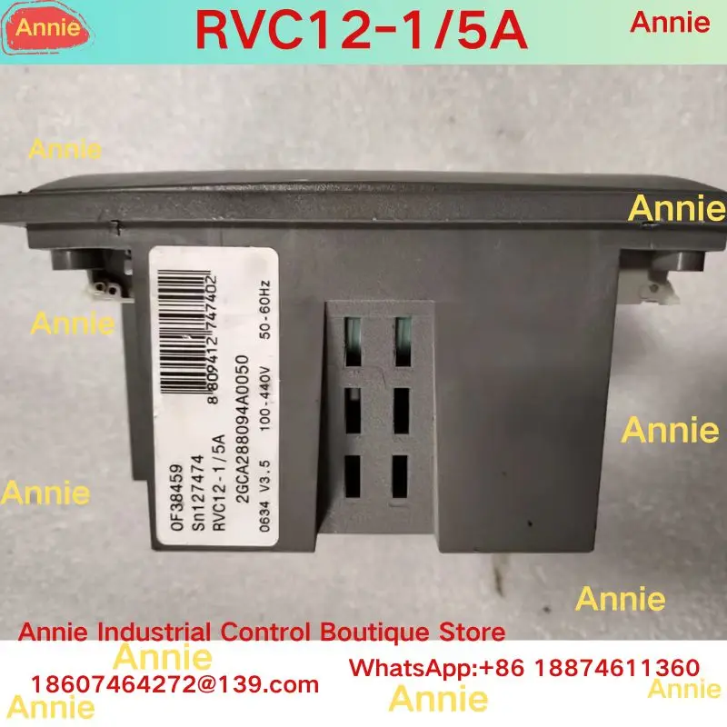 Second-hand test OK   2GCA288094A0050 Power Factor Controller RVC12-1/5A