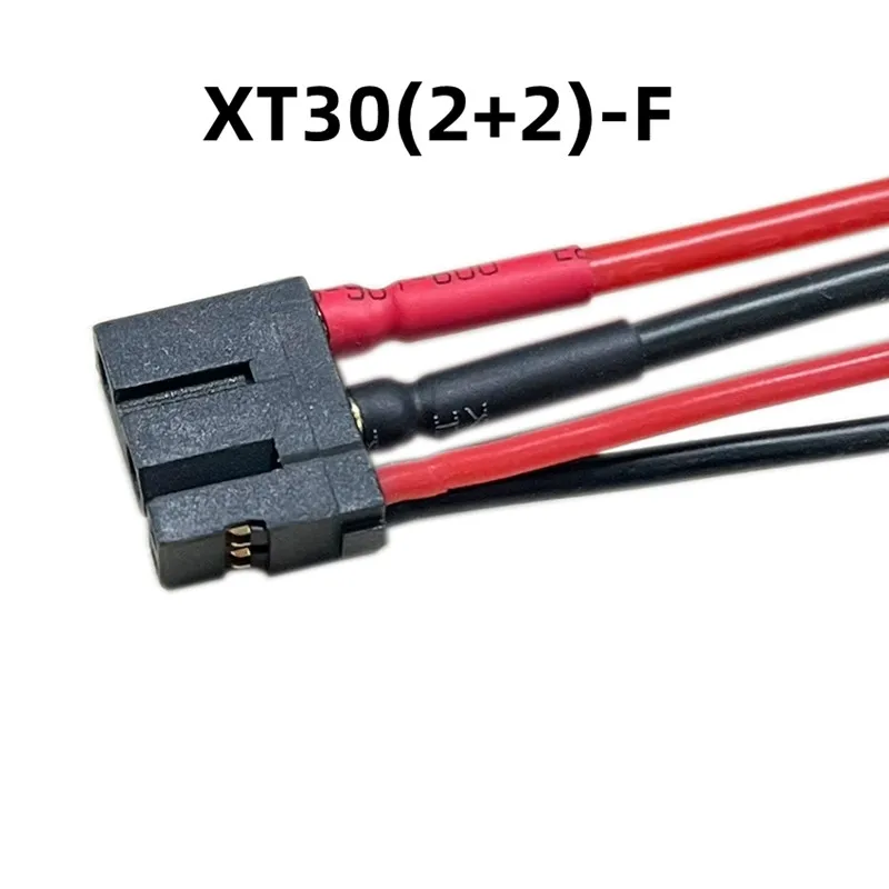 New Amass XT30(2+2)-F Female Head For Xiaomi Servo Motor CyberGear Micro Motor Connection Cable