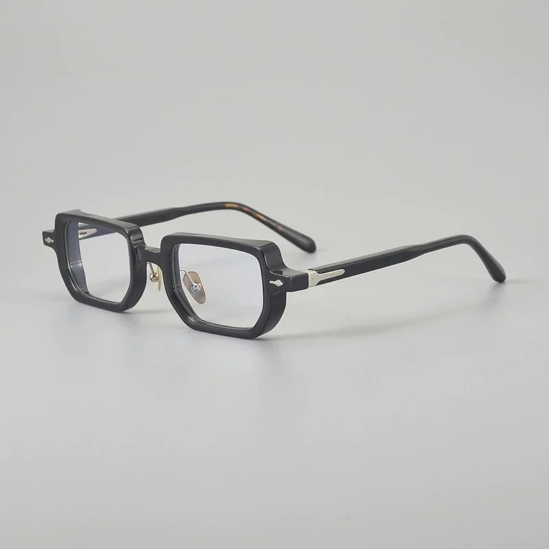 

Belight оптические очки ручной работы из ацетата неправильной квадратной формы ретро винтажные ацетатные очки оправа для очков JMMCR-59