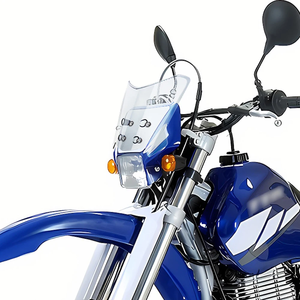 For Yamaha TT600RE 2004 motorcycle adventure windshield extension style Windscreen Wind Deflector Screen