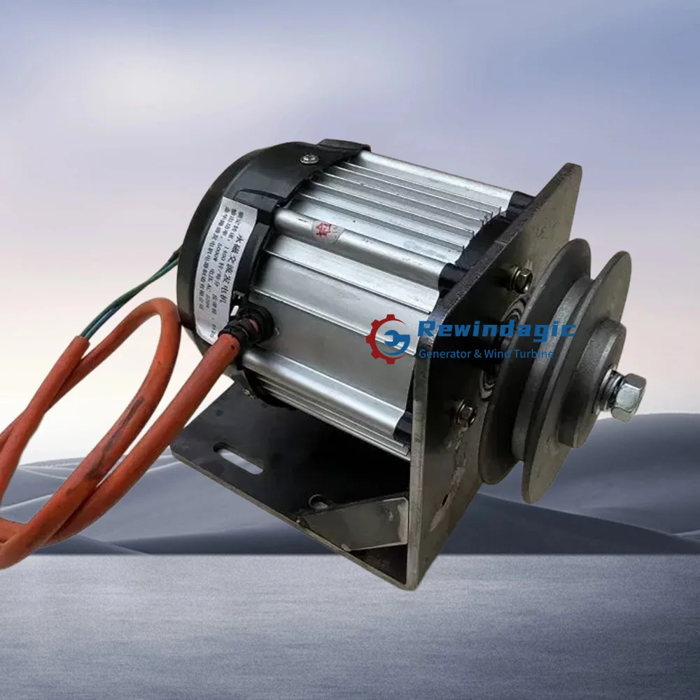 High Power 10000W 20000W Vehicle Power 220V Single Phase Alternator Dual-Purpose Permanent Magnet Electric Generat Diesel Engine