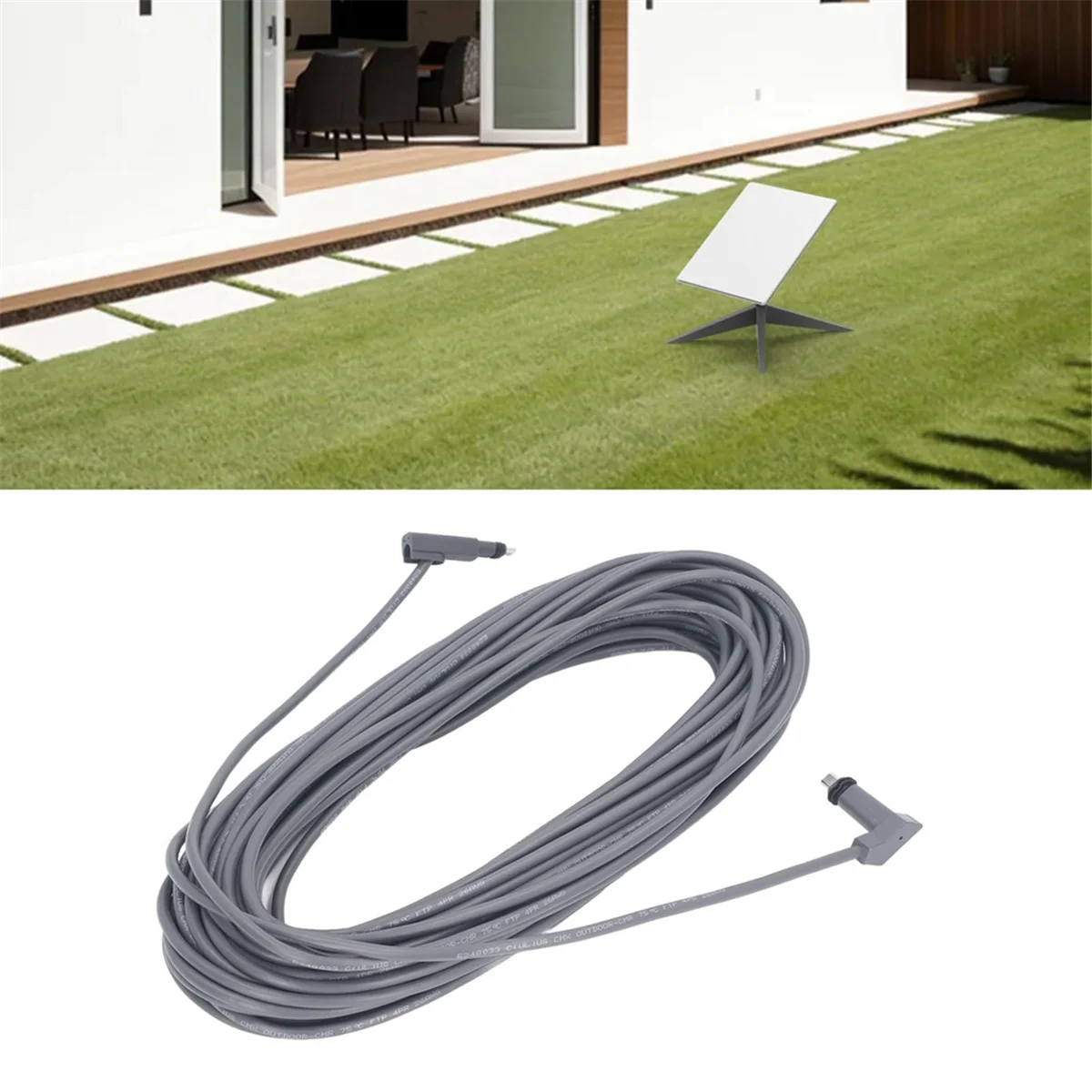 AD41-Для прямоугольного сменного кабеля Starlink, стабильное бесперебойное соединение для шнура Starlink длиной 75 футов