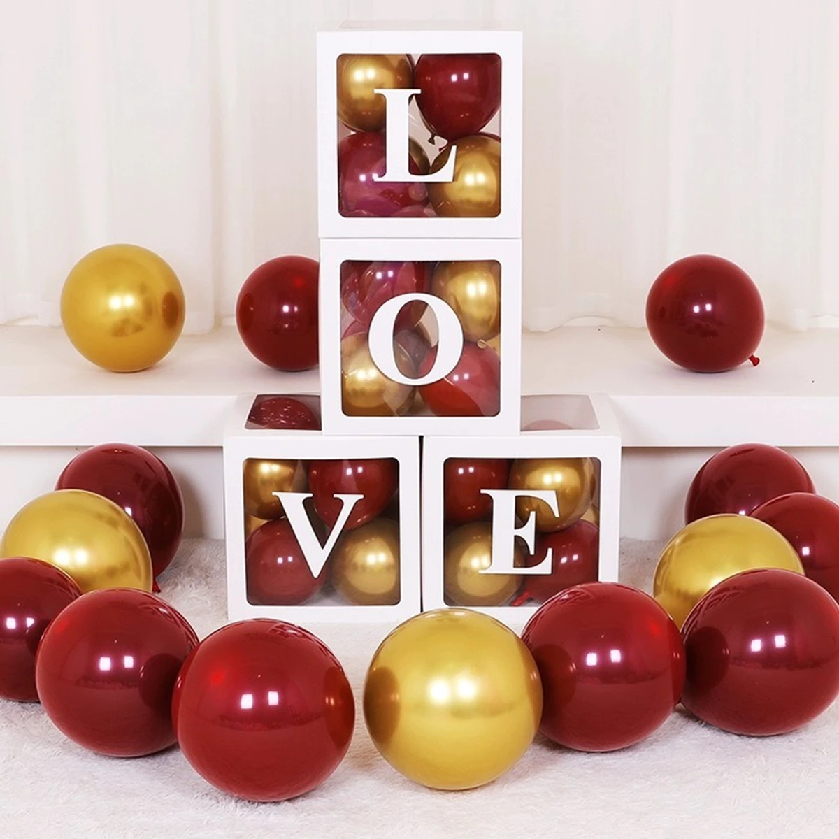 Clear Balloon Box 4